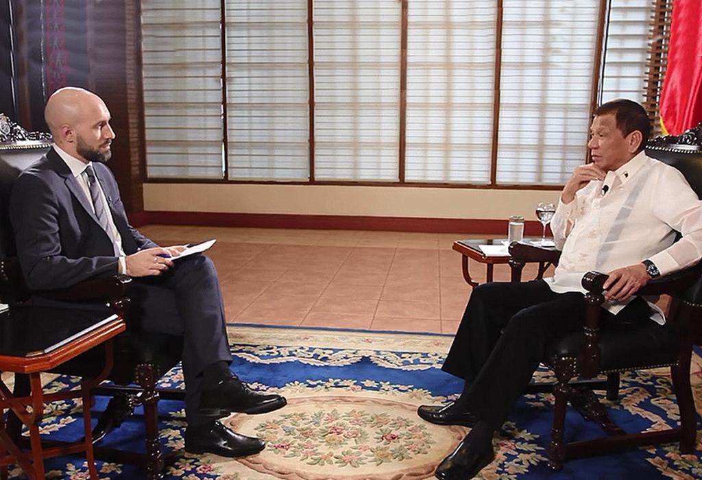 intervju sa Dutertom