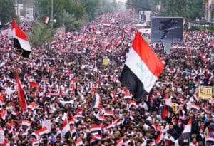 prosvjed u Bagdadu