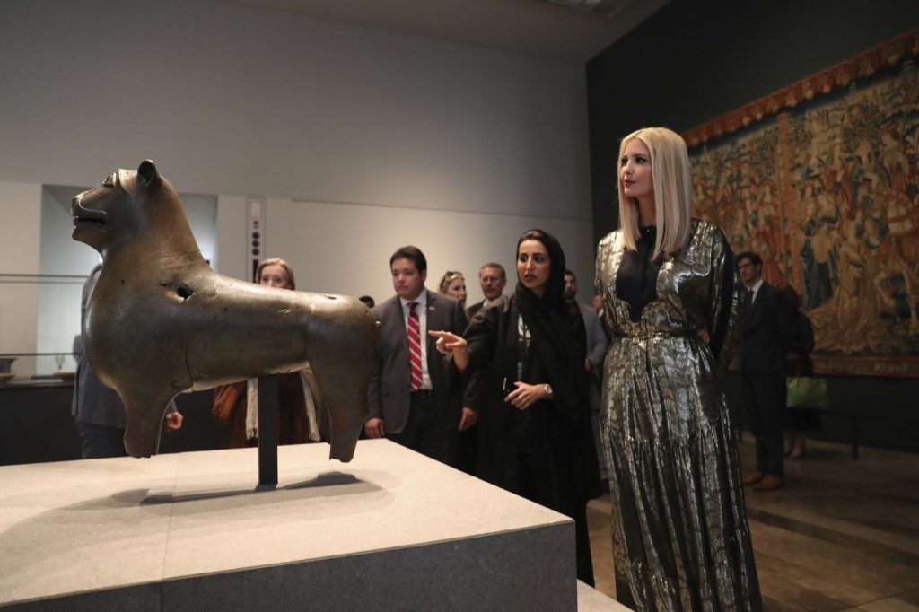 Ivanka Trump u „Louvreu“ u Abu Dabiju/UAE