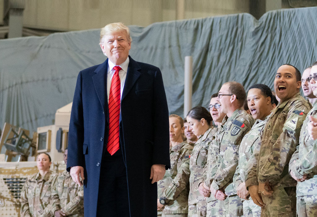 Donald Trump s vojskom