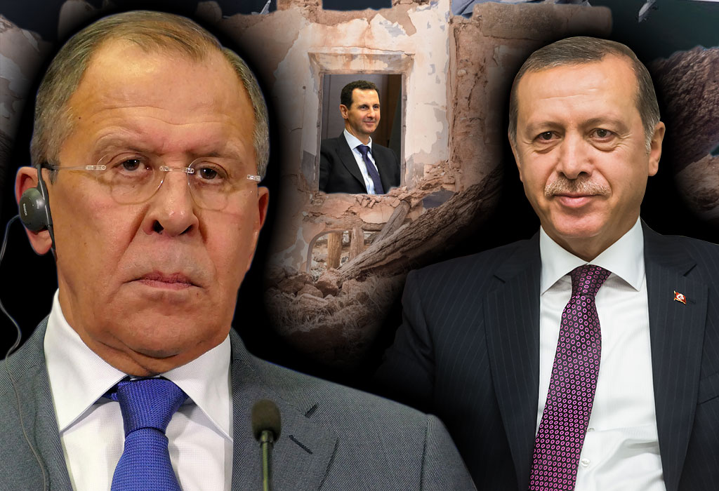Lavrov - Assad - Erdogan