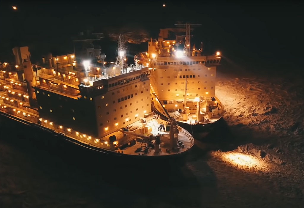 Ruski ledolomci na Arktiku