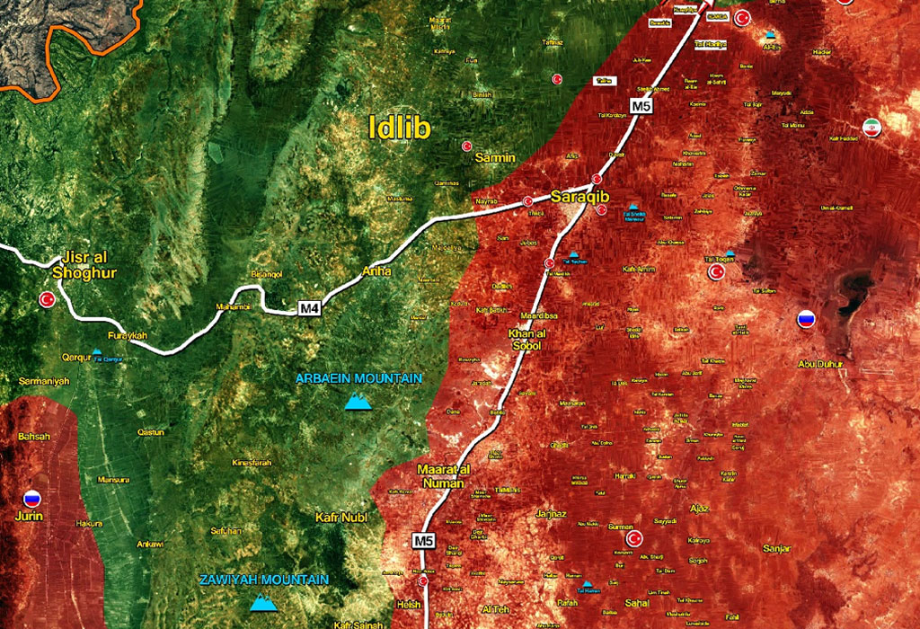 Stanje u Idlibu 09. 02. 2020.
