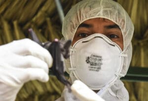 Virus maska laboratorija