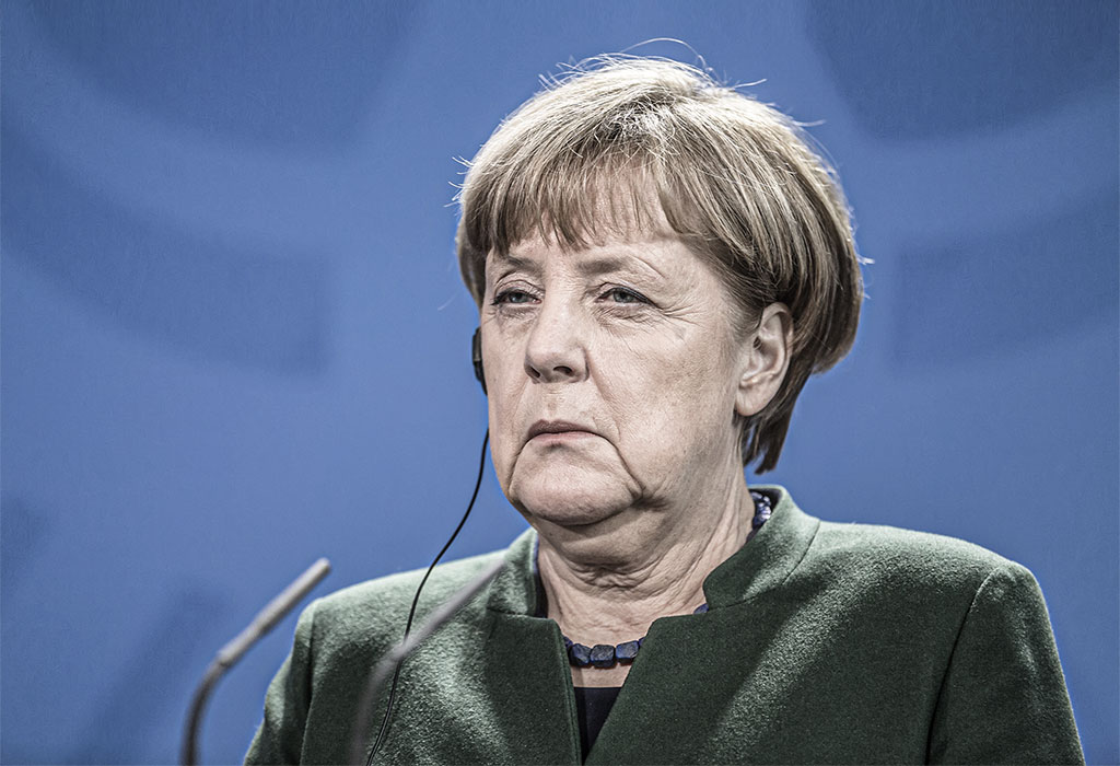 Angela Merkel zabrinuta