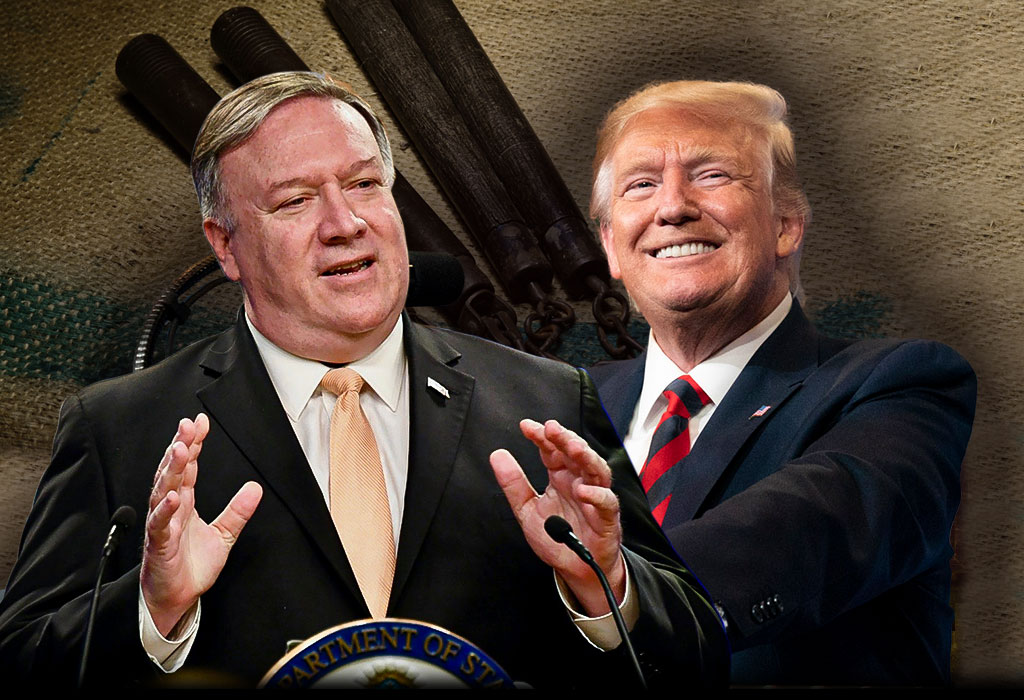 Donald Trump i Mike Pompeo