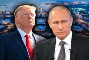 Donald Trump i Vladimir Putin - LNG