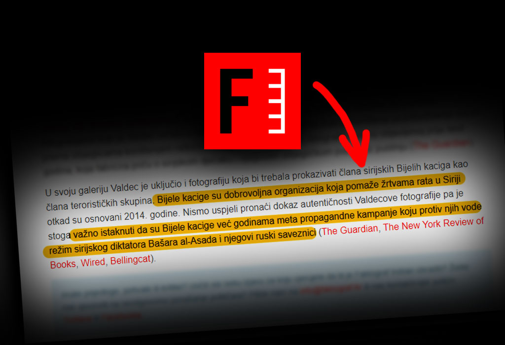 Faktograf o Bijelim kacigama