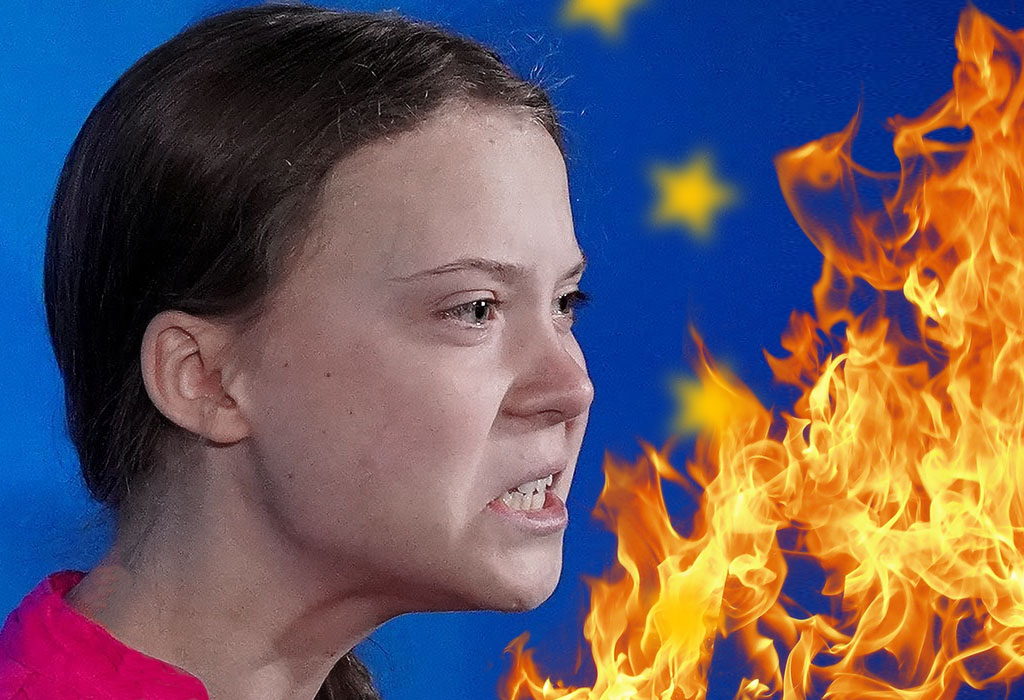 Greta Thunberg - Europa gori