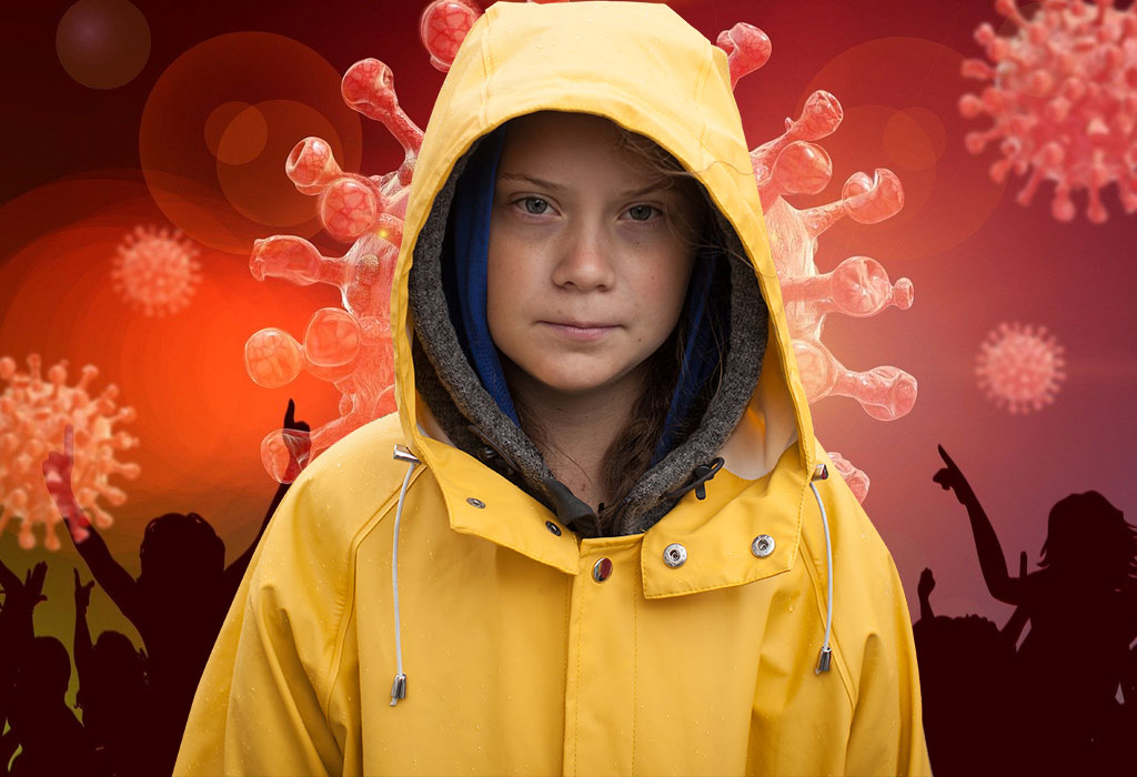Greta Thunberg - Koronavirus - Covid-19