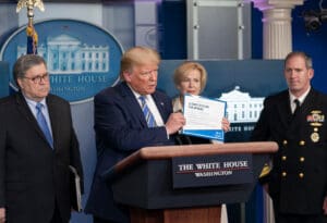 Dnevni brifing Bijele kuće - Trump