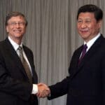 Bill Gates i Xi Jinping