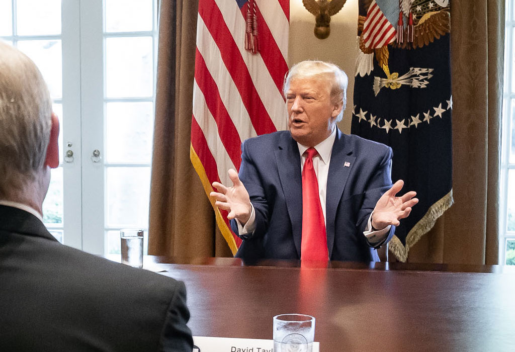 Donald Trump u Bijeloj Kući