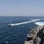 Iranska plovila u blizini SAD mornarice