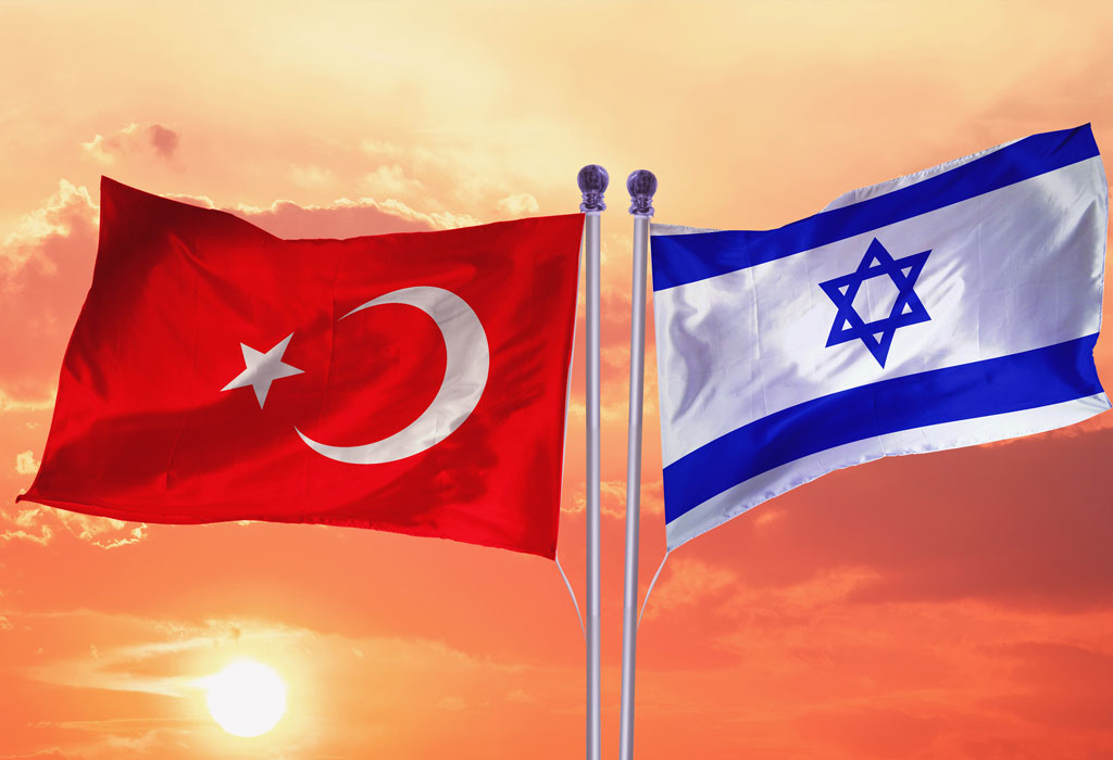 Izrael - Turska - Zastave