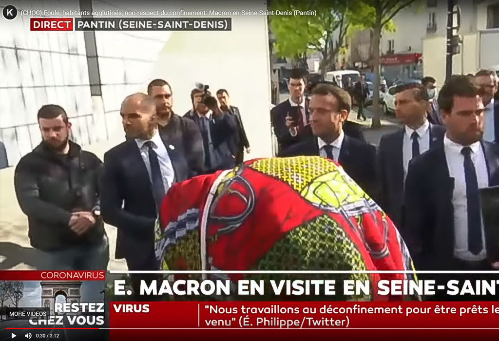 Macron Pantin