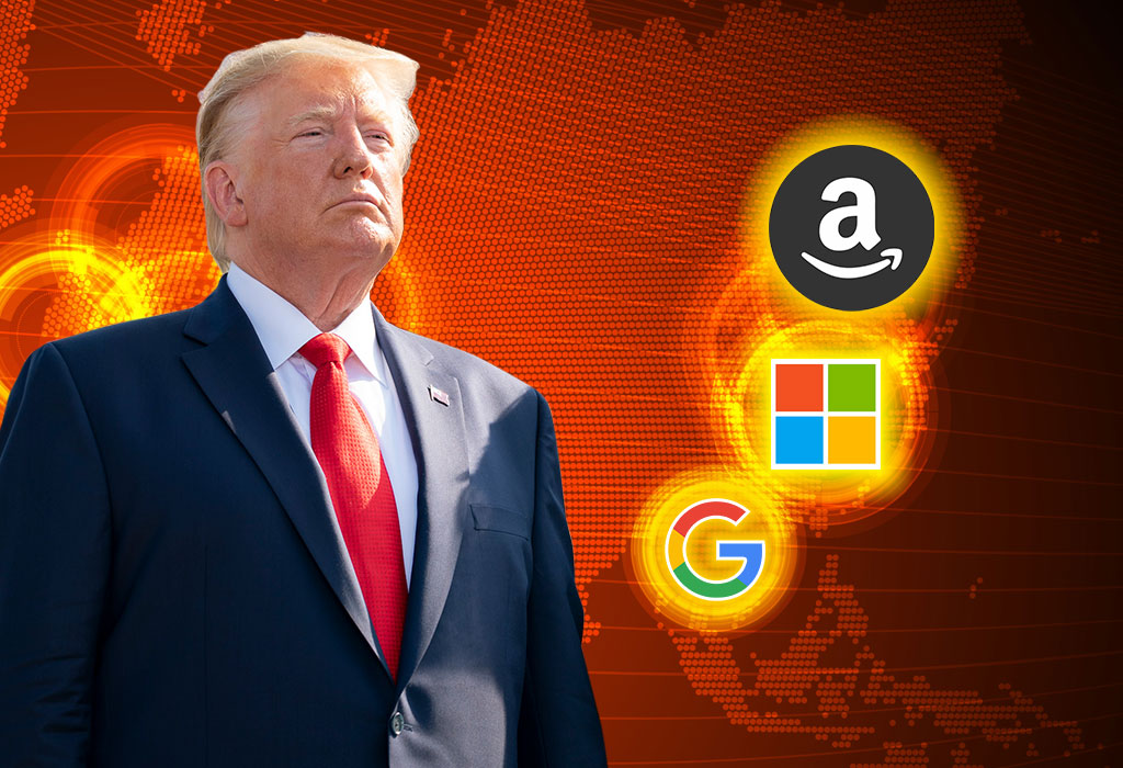 Donald Trump - Kina - Tehnološke-korporacije