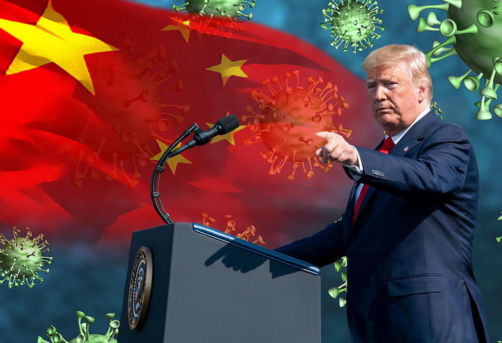 Trump - Kina - Koronavirus