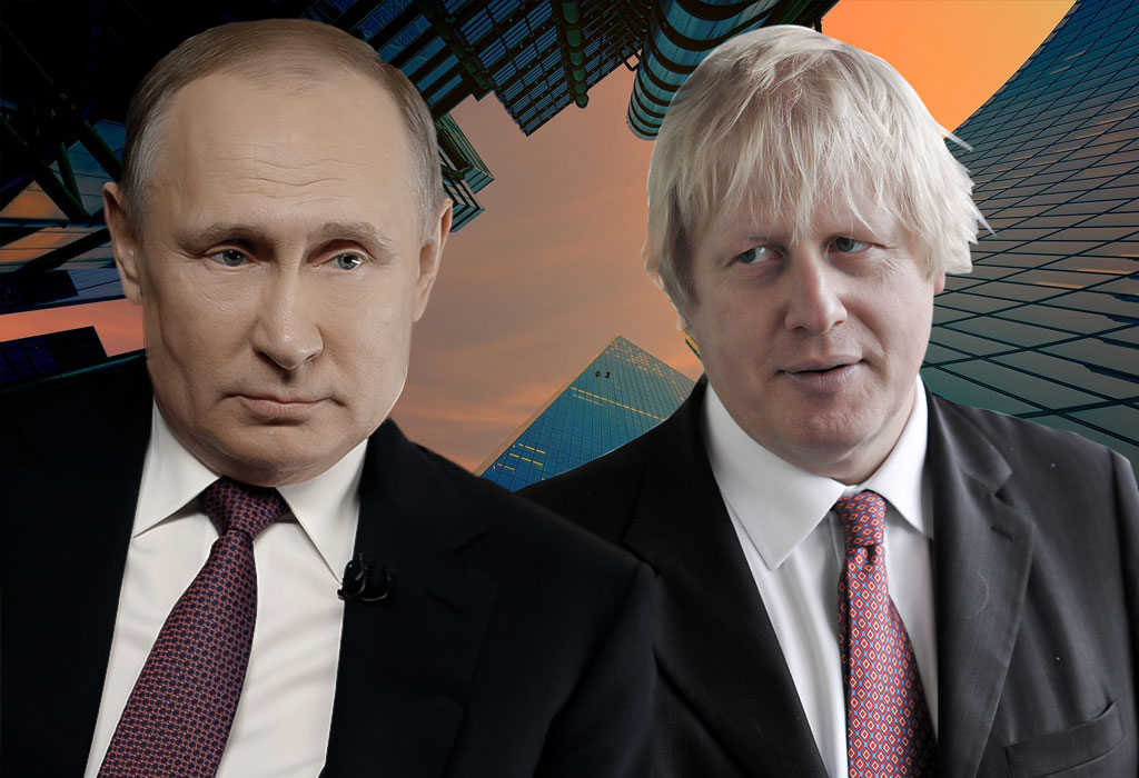 Vladimir Putin i Boris Johnson
