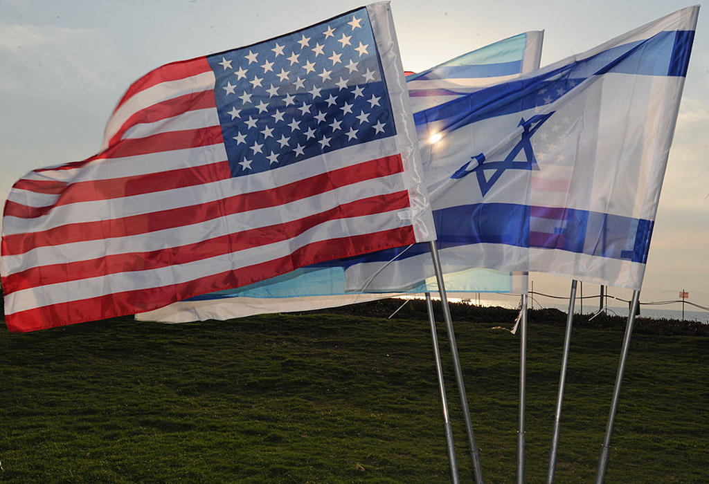 Izrael i Amerika - Zastave