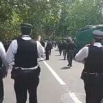 Londonska policija - Protesti u Hide Parku