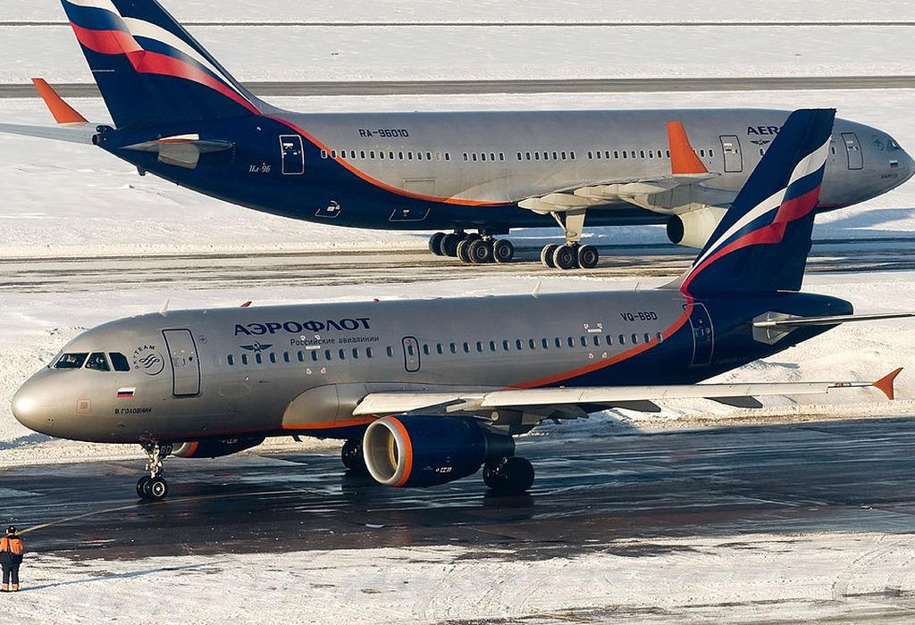 Prizemljeni avioni - Rusija