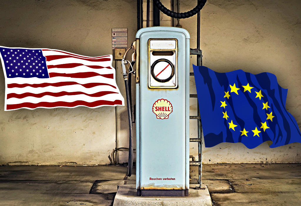 SAD - Evropa - Gas