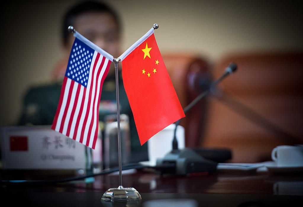 Kina - Amerika zastavice