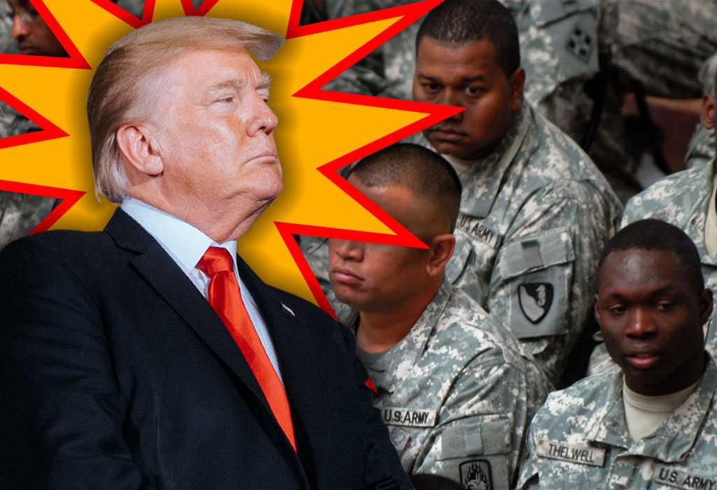 Trump i vojska
