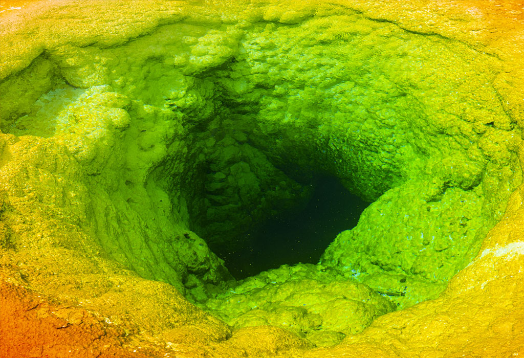 Yellowstone - gejzir