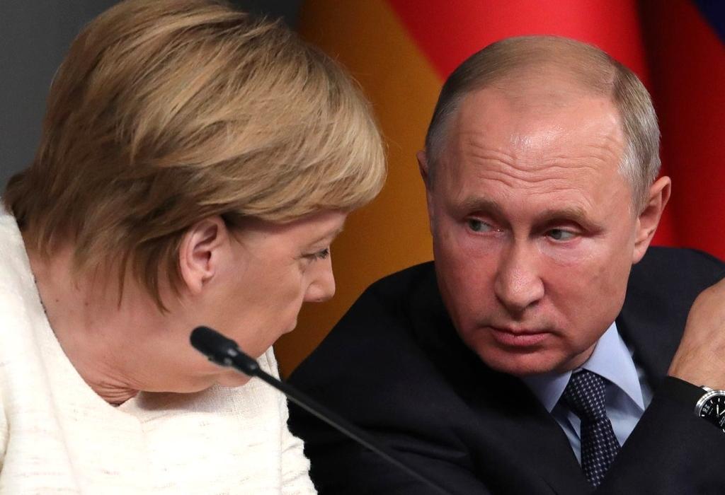 Angela Merkel Vladimir Putin