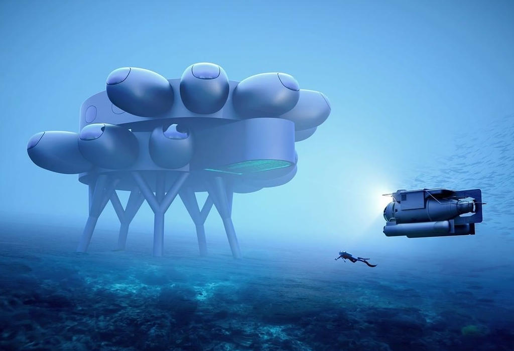 Fabien Cousteau dizajn podvodne stanice