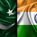 Pakistan i Indija zastave