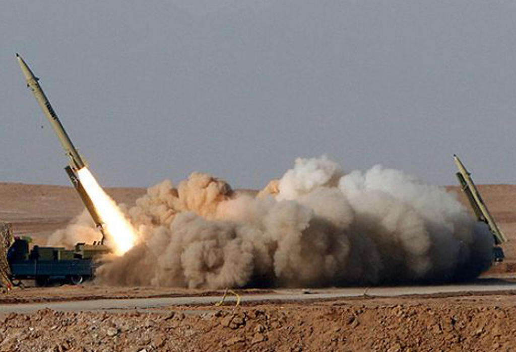 Iran ispaljivanje raketa