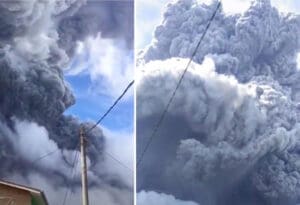 Erupcija vulkana - o6r