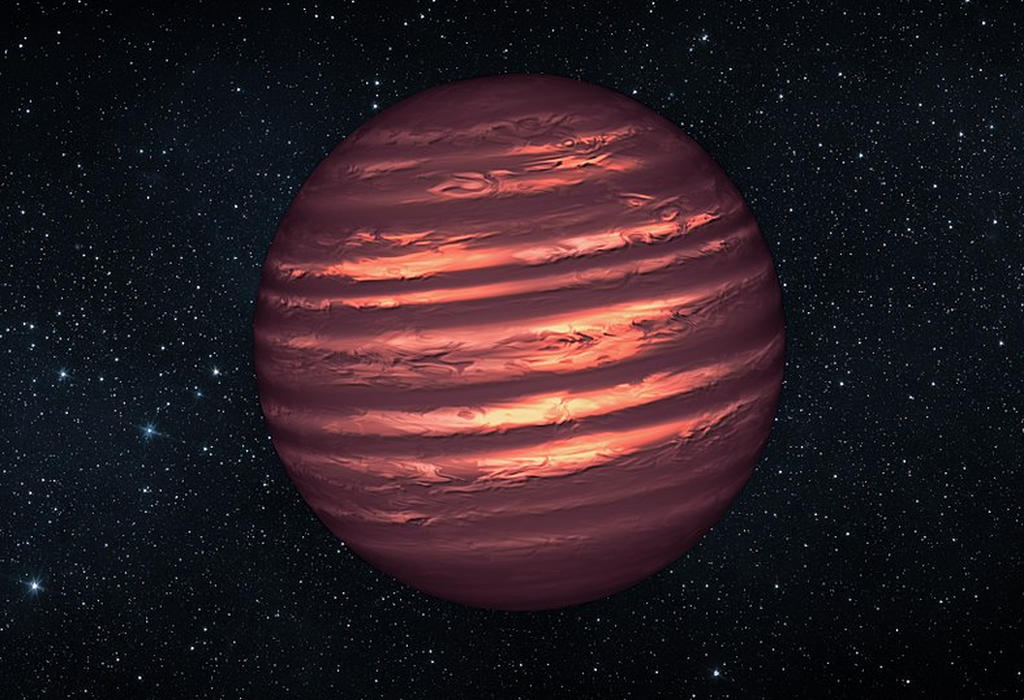 Ilustracija smeđeg patuljka