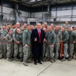 Trump sa američkim trupama u Njemačkoj