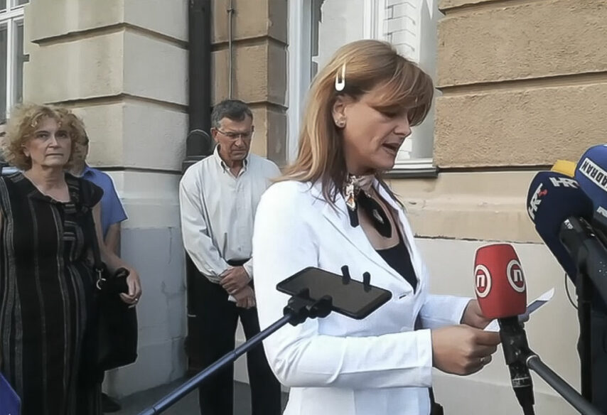 Konferencija o (ne)slobodi medija - Karolina Vidović Krišto - Lidija Gajski - Srećko Sladoljev - Valerije Vrček