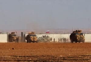 Rusko-turska patrola u Sirji