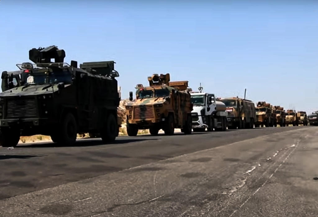 Turski vojni konvoj u Idlibu
