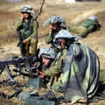Izraelska vojska na podrucju Golanske visoravni