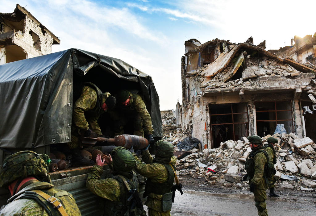 Ruski vojnici - Sirijski rat