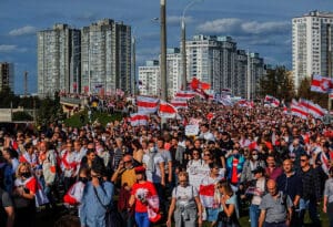 Sanckije - Minsk protesti