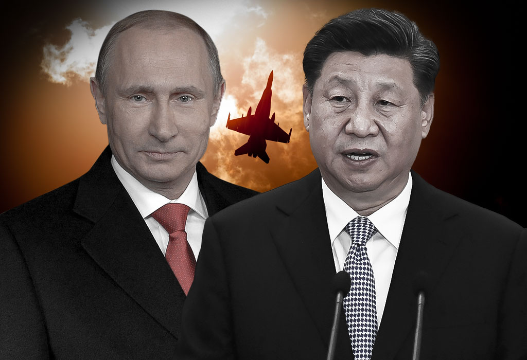 Vladimir Putin - Xi-Jinping