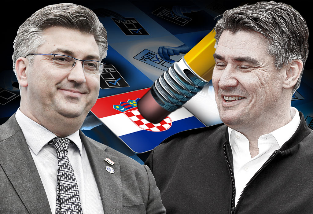 Plenković i Milanović - glasanje