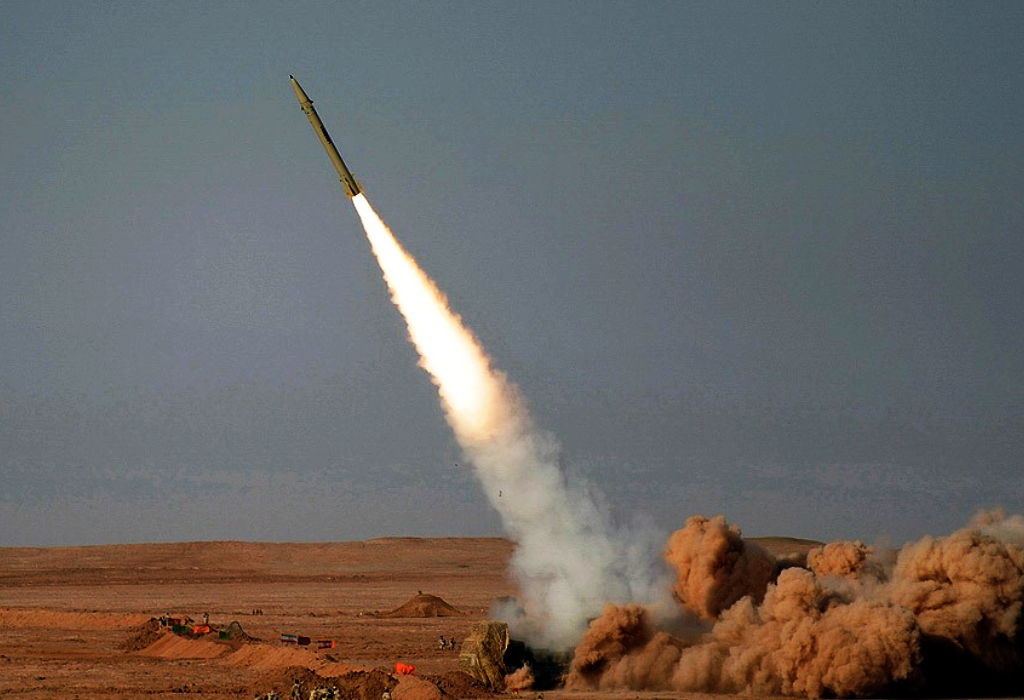 Iranska balisticka raketa