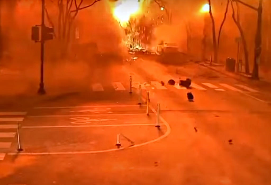 Snimak eksplozije u Nashville-u