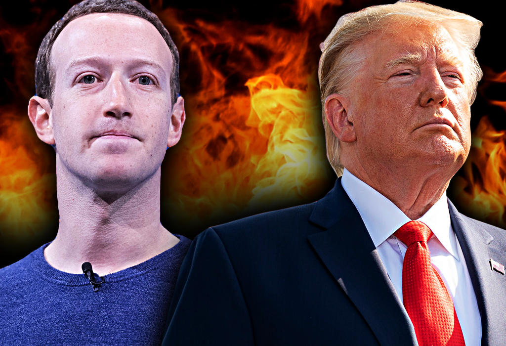 Mark Zuckerberg protiv Donalda Trumpa