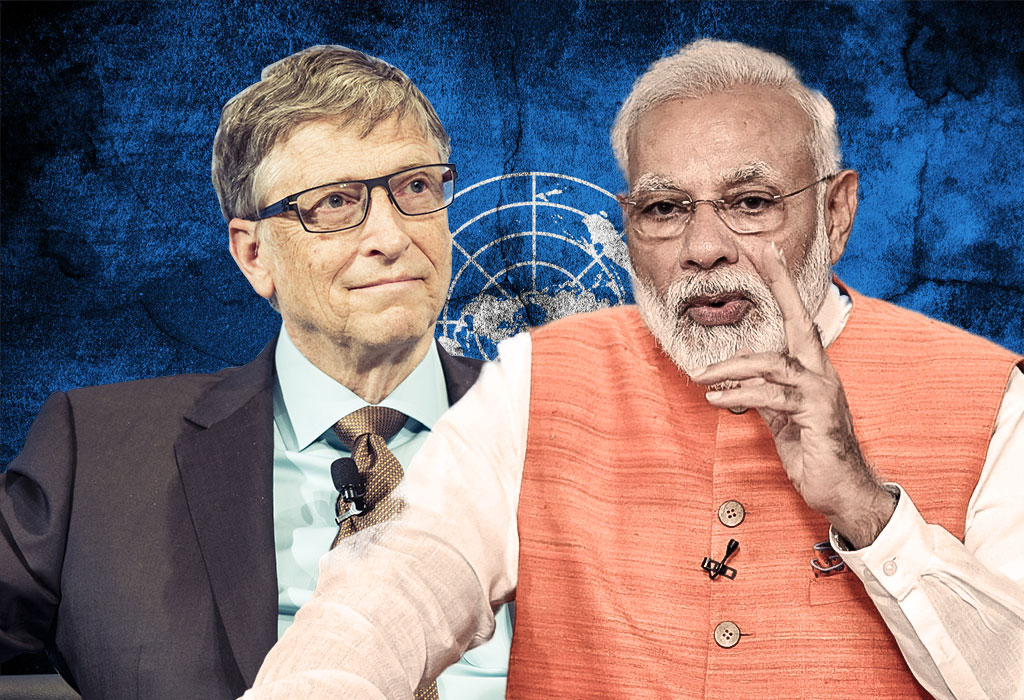 Bill Gates - Modi Narendra