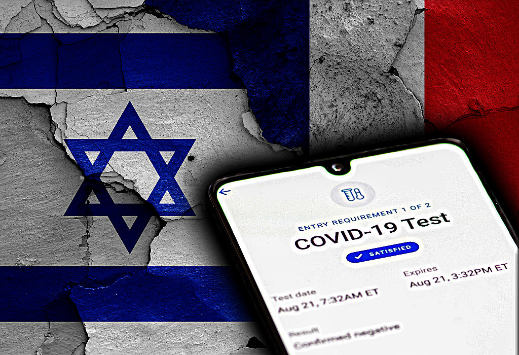 Francuska i Izrael Covid putovnica